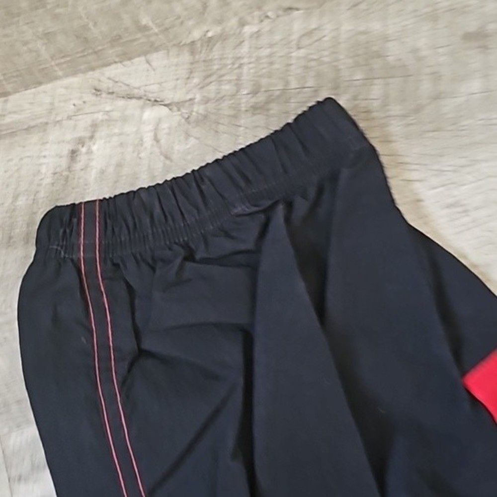 Jordan Jumpsuit Windbreaker Size Medium Red Black Full Bodysuit move to zero - Picture 9 of 11